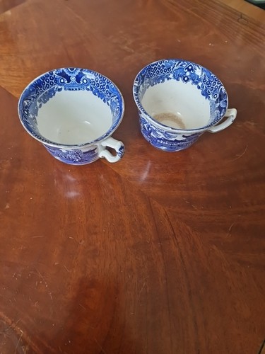 Blue willow patterned - patterned, tea