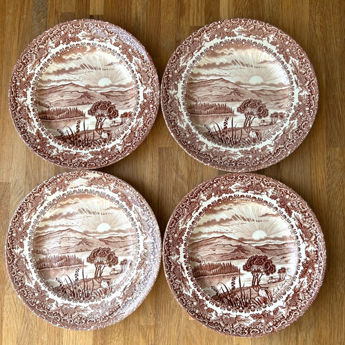 Vintage english ironstone loch - ironstone,